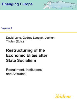 cover image of Restructuring of the Economic  Elites after State Socialism